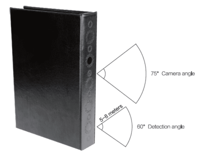 Getarnter Full-HD-Camcorder im Buch 6