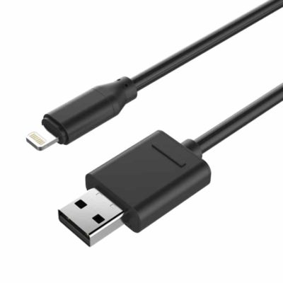 iOS USB charging cable with integrated audio recorder - Image 4