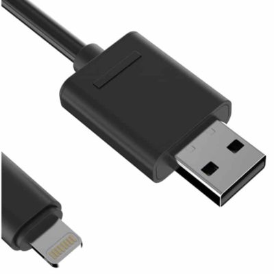 iOS USB charging cable with integrated audio recorder - Image 8