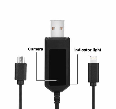Kamera im USB-Ladekabel für iOS 1