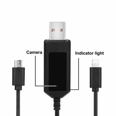 Kamera im USB-Ladekabel für iOS 1