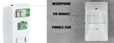 Getarnte Funkkamera | UltraLife WiFi PIR Kamera