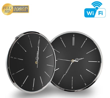 wall clock hidden spy camera