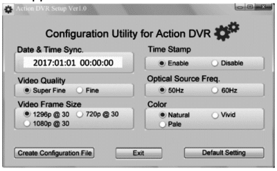 DVR Konfiguration