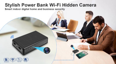 WiFi Powerbank-Kamera in 1080-Full-HD