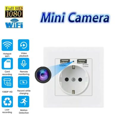 Wifi-FullHD-Kamera in der Steckdose