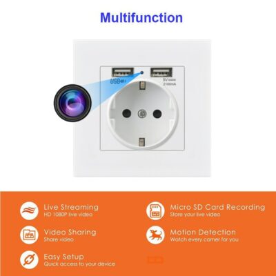 Wifi-FullHD-Kamera in der Steckdose – Bild 2