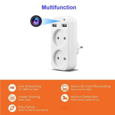 Wifi-FullHD-Kamera im Steckdosenverteiler mit Cloud-Upload – Bild 2