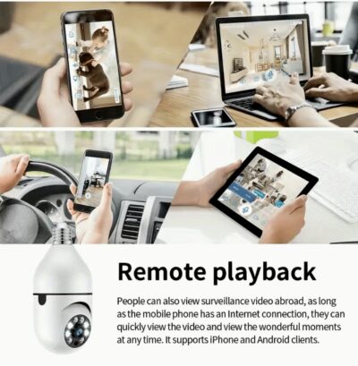 WiFi-PTZ-Kamera für den Innenbereich mit Cloud-Upload – Bild 6