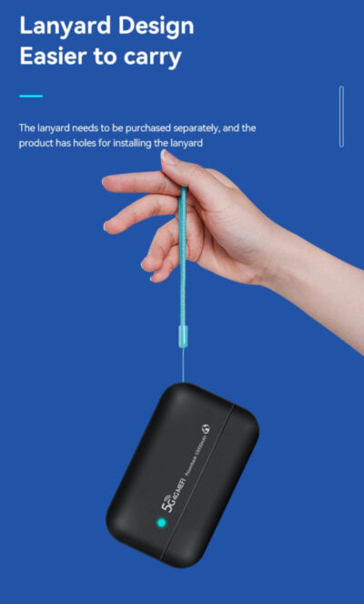 Mobiler 4G-WiFi-Router mit integrierter Powerbank – Bild 9