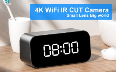 4K-UltraHD-Kamera mit WiFi in Tischuhr mit Tuya-Cloud-Upload – Bild 7