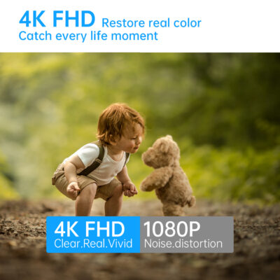 4K-UltraHD-Kamera mit WiFi in Tischuhr mit Tuya-Cloud-Upload – Bild 12