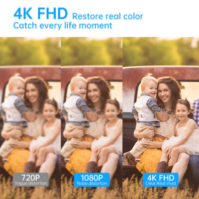 4K-UltraHD-Kamera mit WiFi in Tischuhr mit Tuya-Cloud-Upload – Bild 13