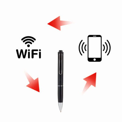 Kugelschreiber mit WiFi-Audiorecorder und -Abhörgerät – Bild 6
