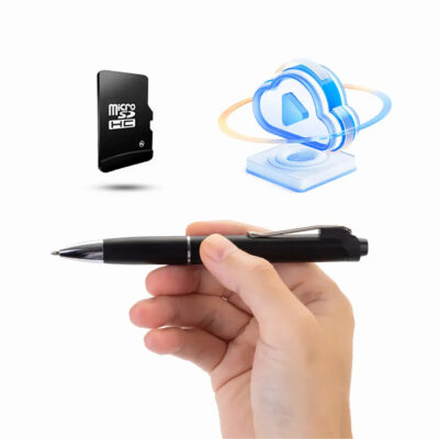 Kugelschreiber mit WiFi-Audiorecorder und -Abhörgerät – Bild 10